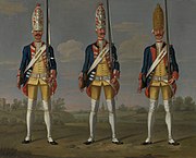 Grenadiers, Infantry Regiments Stammer, Tunderfeld and Both