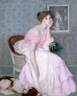 Portrait of Miss Ella Carmichaël(1906)