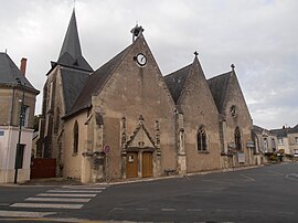 The church in Saint-Paterne-Racan