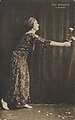 1910. Bühnenporträt-Postkarte. Elsa Wiesenthal in der Pantomime Sumurûn
