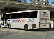 National Express Plaxton Panther bodied Volvo B12B rear in January 2010