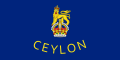 Flag of the governor-general of Ceylon (1948–1953)
