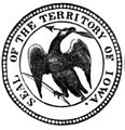 Iowa Territorial Seal, 1838.