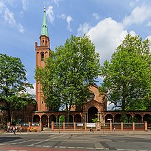 The mosque was located in a part of the building of the Johanniskirche in Berlin-Moabit between June 2017 and October 2020 before it was relocated.