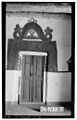 Door to Baptistry, Laguna Mission, 1934