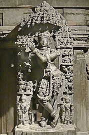 Krishna with flute, Kesava temple