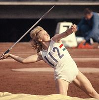 Die Bronzemedaillengewinner von 1964 Márta Rudas wurde diesmal Vierte