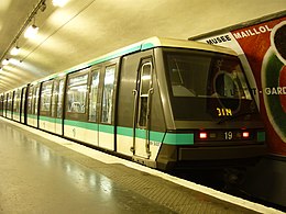 Baureihe MP 89 der Metro Paris, Frankreich