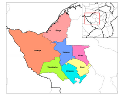 Umguza District in Matabeleland North