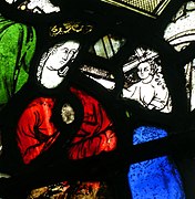 Madonna & Child (14th century glass)