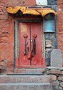 Door of old temple