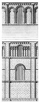Exterior elevation, Peterborough Cathedral