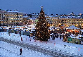 Each year The Helsinki Christmas Market (Tuomaan Markkinat) is held in December[19][20]