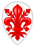 Arms of Florence after 1251