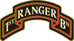 US Army 1st Ranger BN CSIB