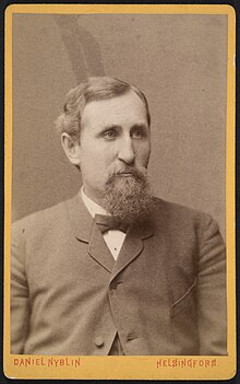 Portrait of Viktor Heikel in the 1880s