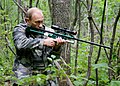 Angeblich rettete Putin mit einem Betäubungsgewehr Anwesende vor einem Tiger-Angriff[451]