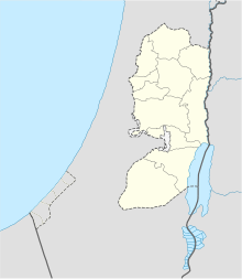 Tell en-Nasbeh is located in the West Bank