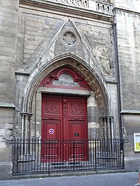 West Portal on Rue Saint-Denis
