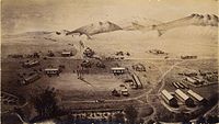 Camp Collins, Colorado in 1865