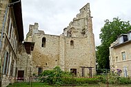 Remains of the keep of Clermont Castle