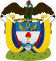 Coat of Republic of Colombia (1886–1924)