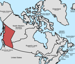 The Colony of British Columbia in 1863