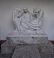 Pietà (1949) and grave, Salzburg