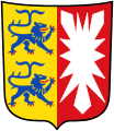Coat of arms of the German Bundesland Schleswig-Holstein