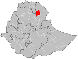 Fantí Rasu location in Ethiopia