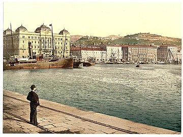 Rijeka Harbor, c.1900