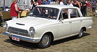 Ford Cortina Mark I four-door saloon (before facelift)