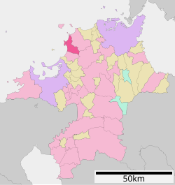 Location of Fukutsu