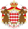 Coat of arms of the principality of Monaco (1297).
