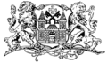 Coat of arms of Riga, created in 1923 and approved on 31 October 1925