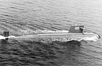 The Han-class nuclear submarine offered by China. Rejection by Navy due to their noise control issues despite being cheaper than Ming.: 75 [20]
