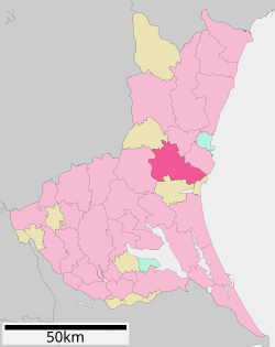 Location of Mito