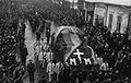 Funeral march for Ion Moța and Vasile Marin