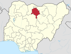 Location of Kano State in Nigeria