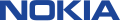 Wordmark-only version in 2007 (the company stopped using a slogan within its logo in 2011), currently used on Nokia-branded consumer devices including HMD Global-produced phones[267]