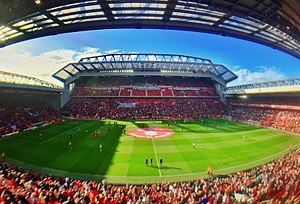 View of Anfield from the Kenny Dalglish end