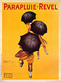 Parapluie Revel (ad for a luxury umbrella manufacturer Revel, Paris, 1922)