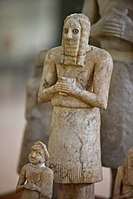 Sumerian worshiper from Tell Asmar
