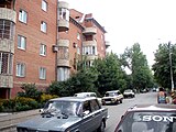 Lermontov Street in Kurakhove