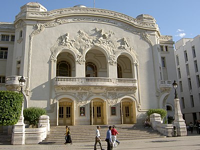 Théâtre municipal in Tunis, Tunisia (1902)