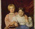 Austrian boy and girl, 1834