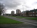 A street in Langley with council homes built by Manchester City Council around the mid-20th century.
