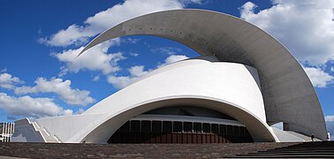 Auditorio de Tenerife in Santa Cruz de Tenerife by Santiago Calatrava, 2003