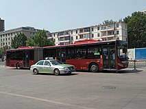 Yutong ZK6180CHEVG1 bus (retired) on route B1