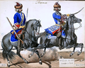 Französische Grena­diere der könig­lichen Garde von Ludwig XV.